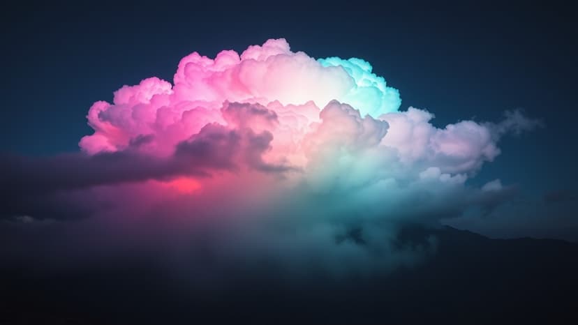 Rare Rainbow Cloud Dazzles Iceland Skywatchers