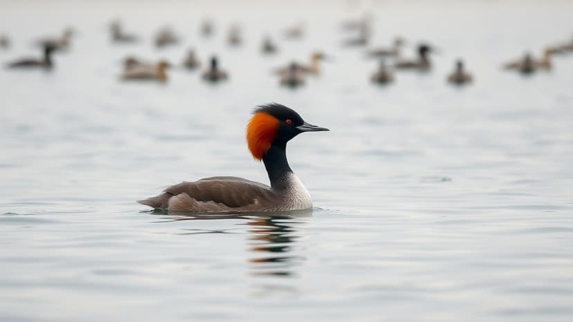 Rare Grebe Stuns Somerset Birdwatchers