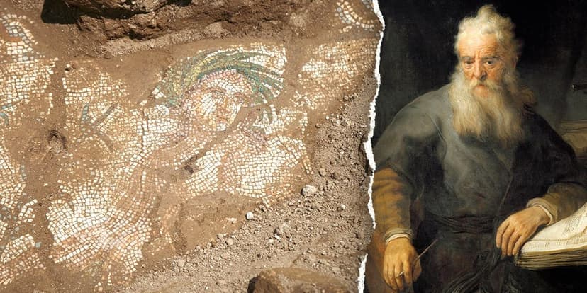 Stunning River God Mosaic Unearthed in Turkey