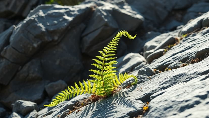 Rare Fern Blooms Again in Highland Glen