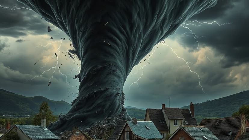 Rare French Tornado Leaves 39 Injured, Homes Devastated