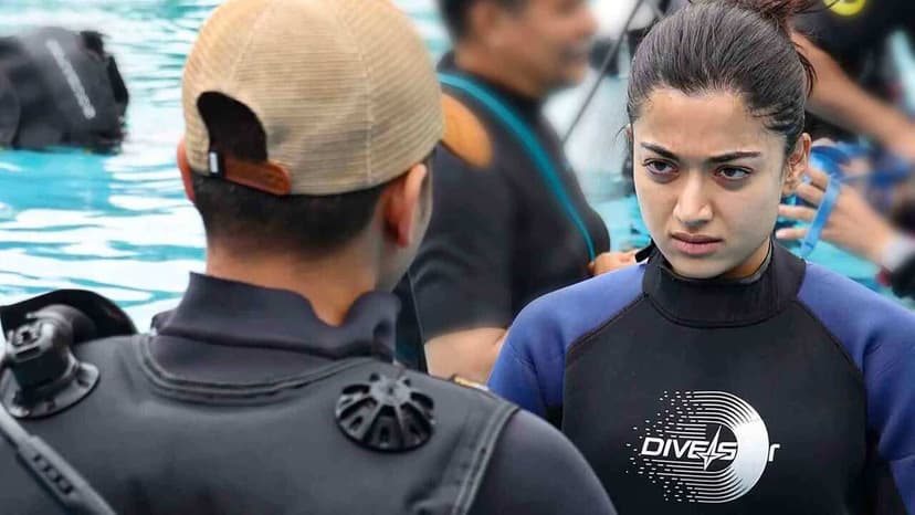 Rashmika Mandanna Dives Into Grueling Underwater Fight