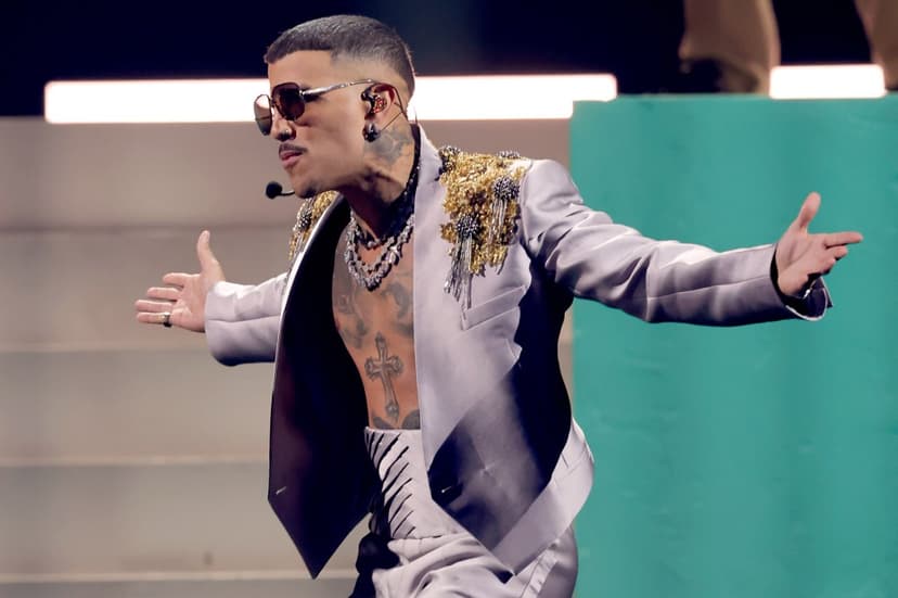 Puerto Rican Star Rauw Alejandro Steals the Show at Latin Grammys
