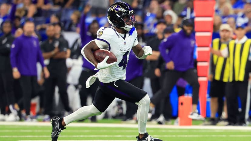 Ravens WR Zay Flowers Out Sunday; Jackson Loses Key Target