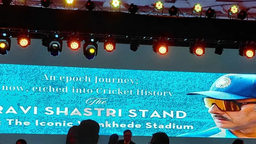 Cricket Legends Unite for Ravi Shastri's Stand Celebration