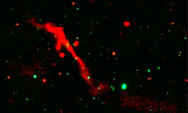 Cosmic Volcano Reborn: Black Hole Erupts After 100M Years