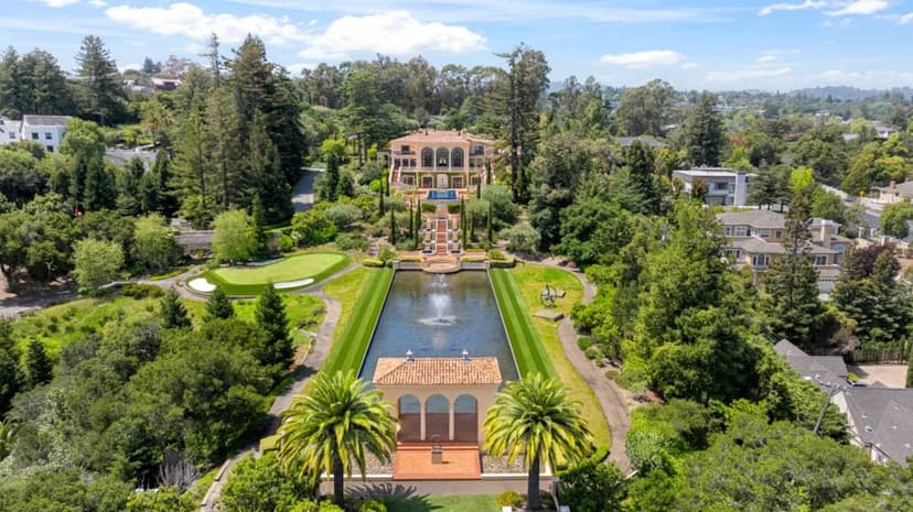 AI Tycoon Buys Record $70M Lake Como Estate in Bay Area