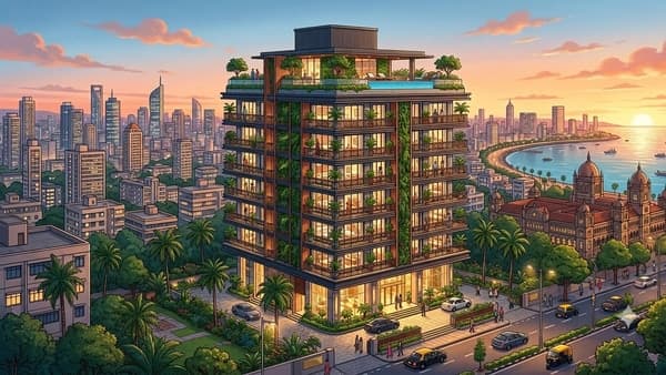 Stock Broker Buys Mumbai Tower for Record ₹711 Crore