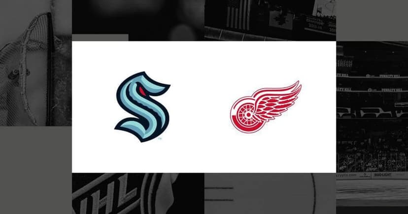 Kraken vs. Red Wings: Oct. 9 Puck Drop!