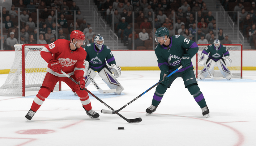 Detroit Red Wings Host Utah Mammoth in Crucial Matchup