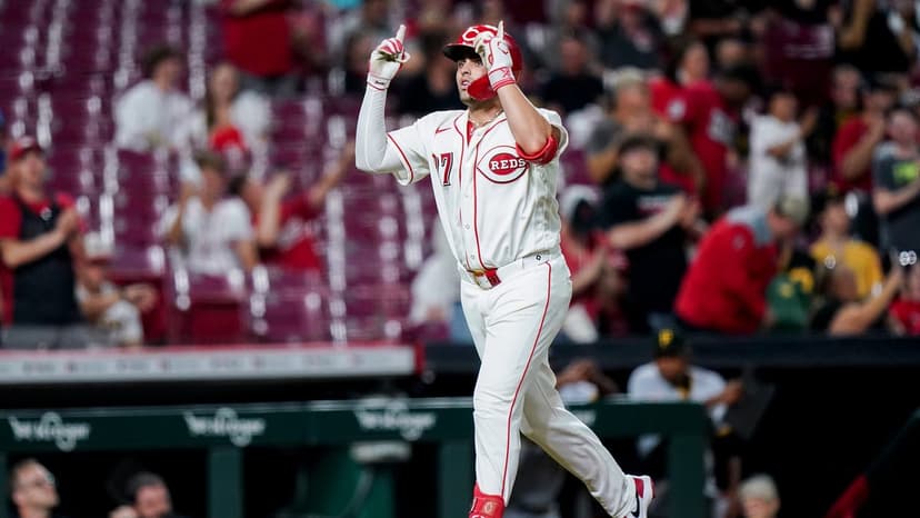 Reds Rookie Matches Historic RBI Feat in Big Win