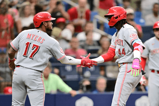 Myers' Blast Gives Reds the Lead!