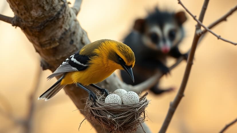 Possums endanger critically rare songbird's future