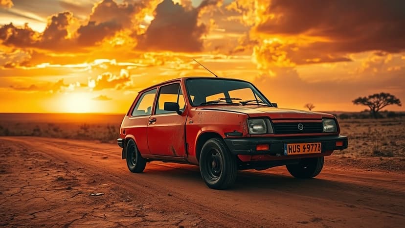 Three Wheels, 14,000 Miles: London to Africa in a Reliant Robin