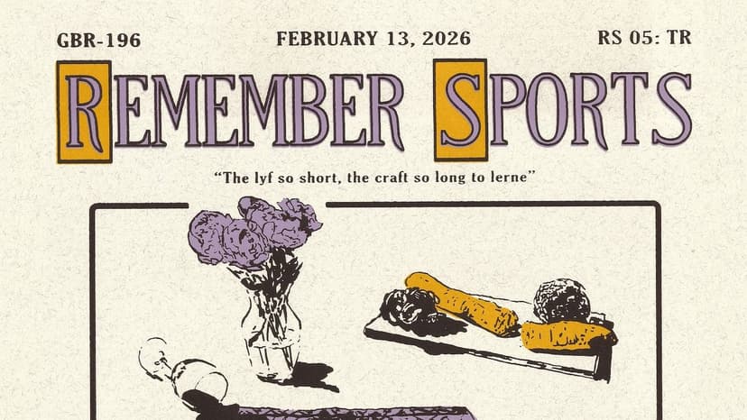 Late 20s Weirdness: Remember Sports Finds Wisdom