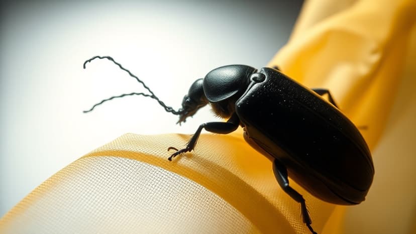 Reporter Shrugs Off Giant Bug During Live Heat Report