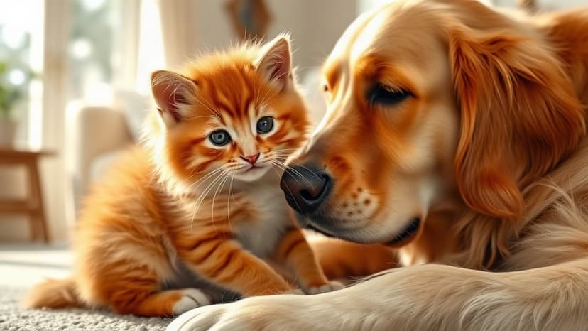 Kitten Abused by Owner Finds New Life With Dog Best Friend