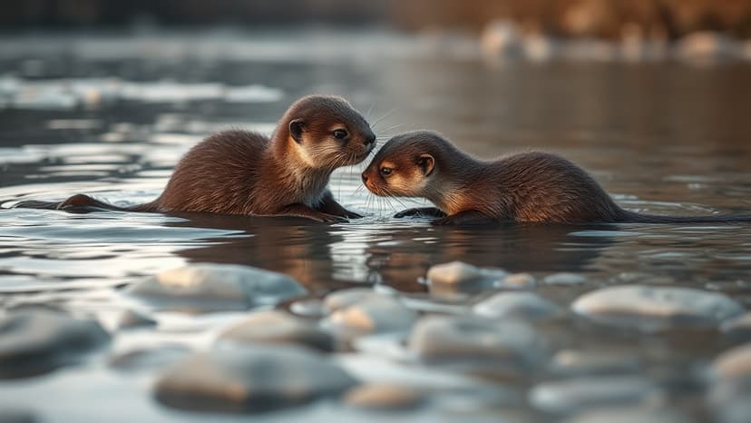 Orphaned Otter Cubs Thrive After Rescue