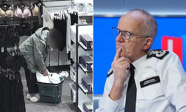 Retailer fires back at Met Police chief over shoplifting