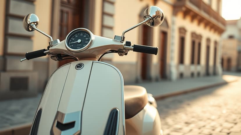 Retro Electric Scooter Hits Indian Market