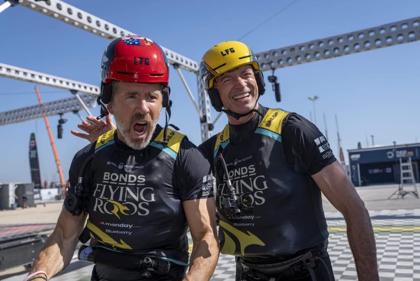 Reynolds Beats Jackman in F50 Sailing Duel