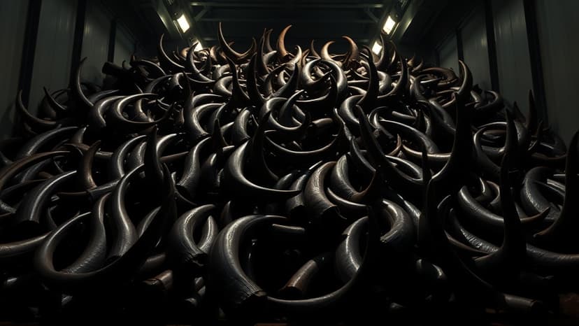 Rhino Horns Hidden in Meat Busted in Bangkok