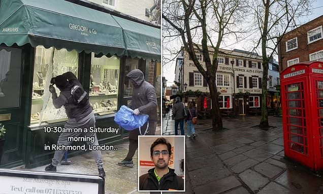 Getaway Van Parked for Days Before Richmond Jeweller Heist