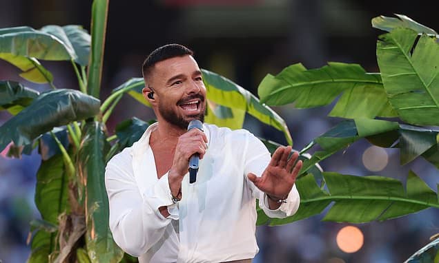 Ricky Martin's Super Bowl Look Stuns Fans