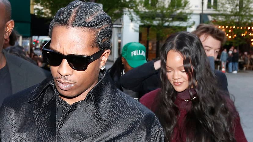 Rihanna & Rocky Emerge Post-Shooting Scare