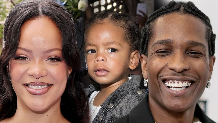 Rihanna Joins A$AP Rocky Onstage With Son Riot