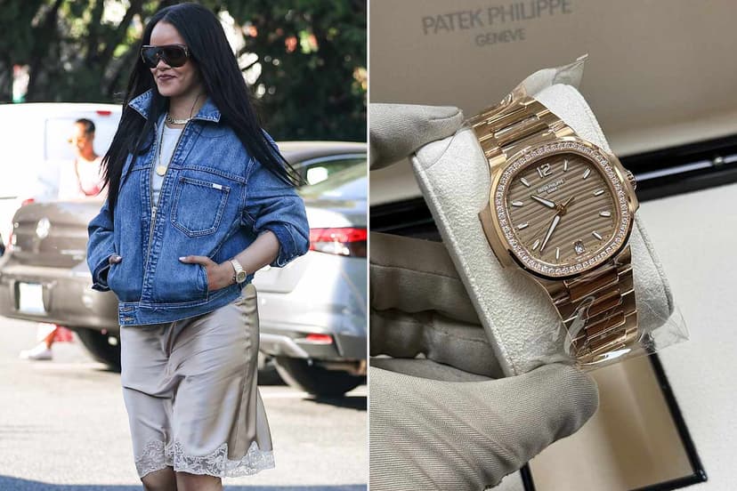 Rihanna Flaunts $175K Patek Philippe Watch