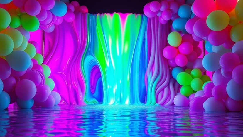 Rihanna & A$AP Rocky Host Epic Slime Museum Birthday Bash