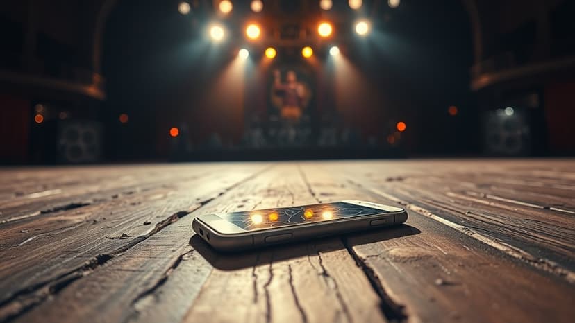Country Star Hit By Phone On Stage
