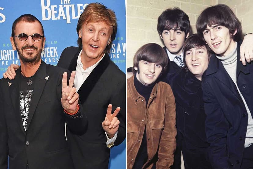 Beatles Legends Starr & McCartney Duet Anew