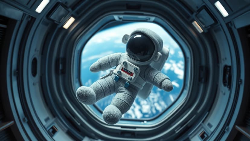 Plushie Floats to Space: A Zero-G Indicator