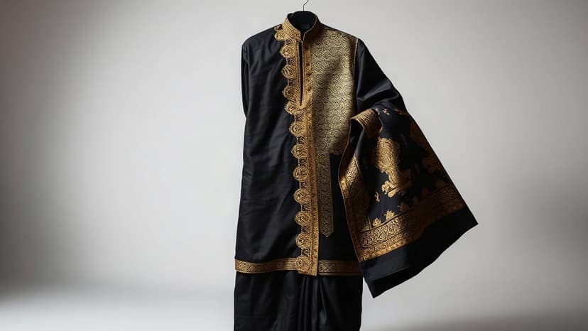 Rishab Shetty's Royal Fusion Fashion