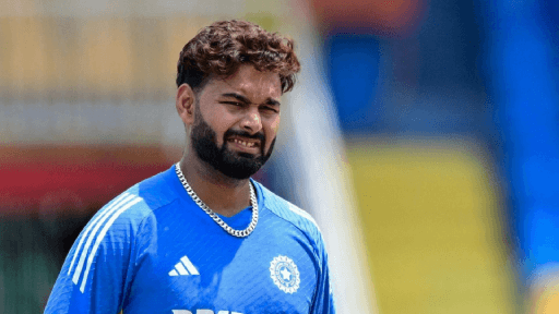 Injury Blow: Pant Sidelined for India vs NZ ODIs