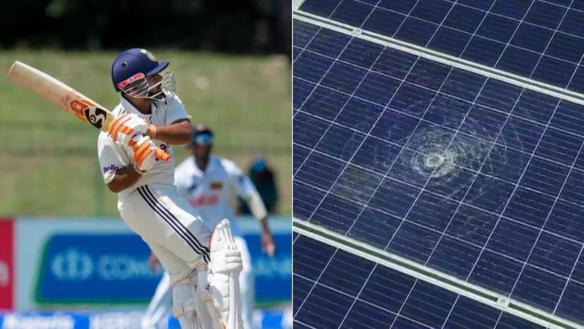 Pant's Roof-Rattling Six Damages Colombo Stadium