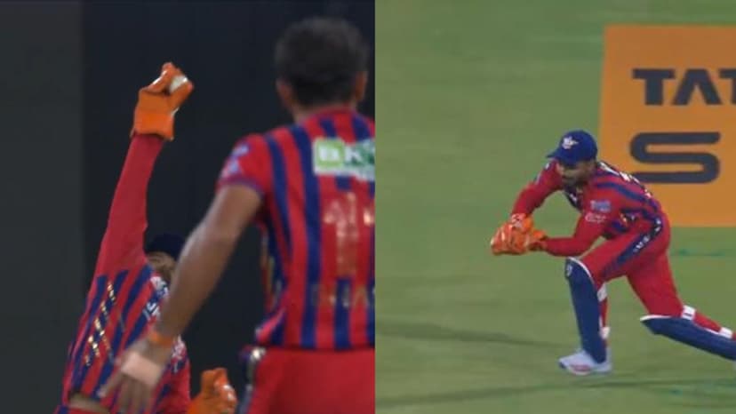 Pant's Gravity-Defying Catch Stuns Jaiswal!