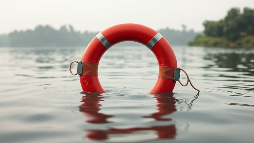 Hero Swimmer Tackles River for Life-Saving Cause
