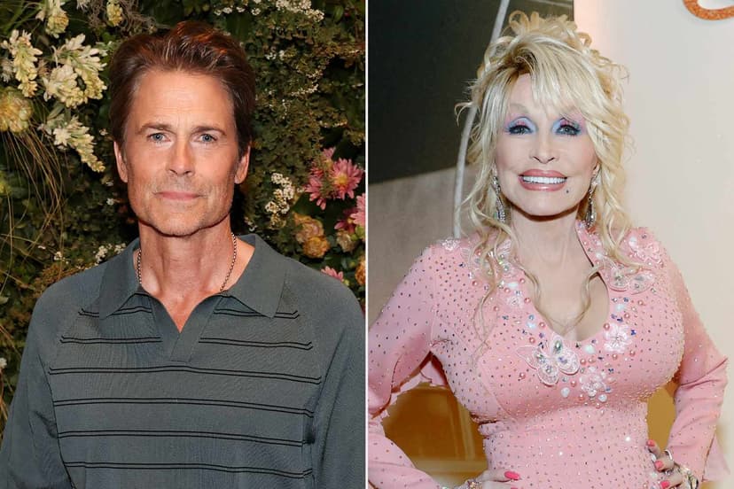 Rob Lowe's Dolly Parton 'Arrival' Moment