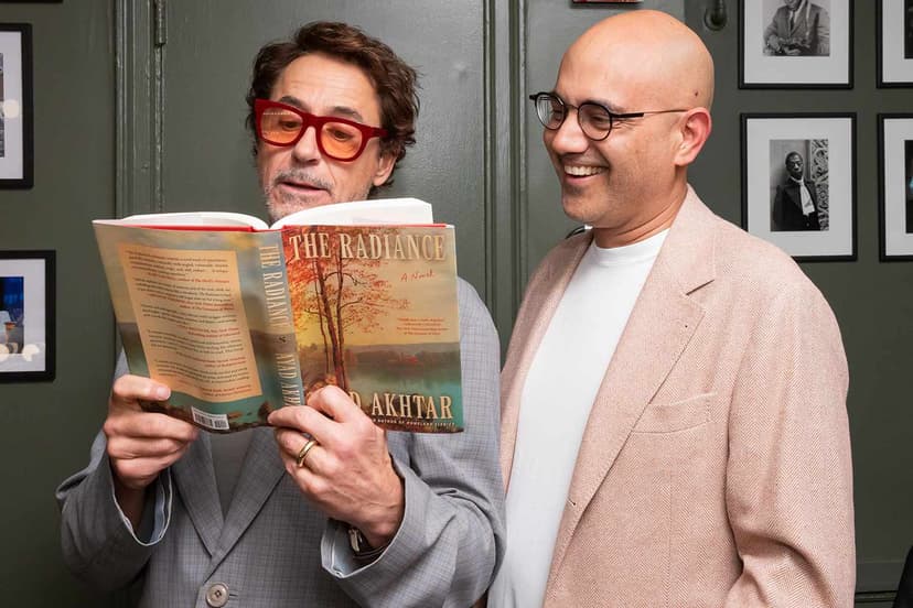 Robert Downey Jr. Praises Ayad Akhtar's New Novel
