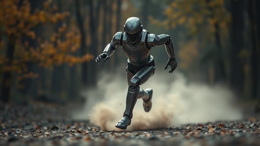 Robot Chases Boars in Poland!