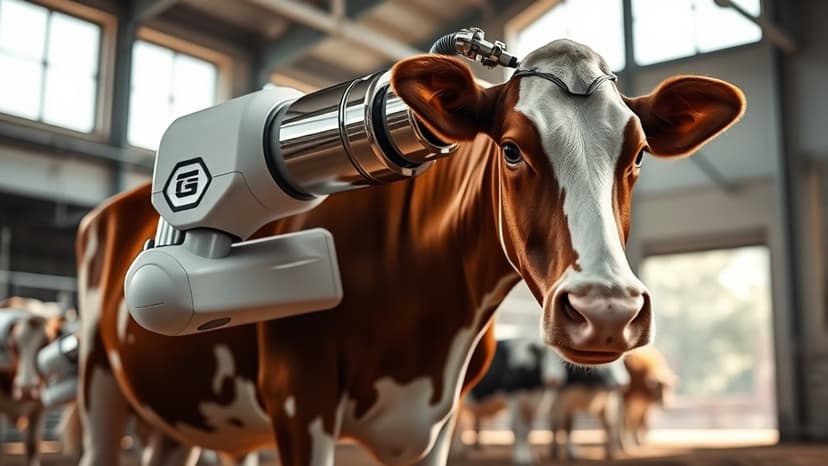 Robots Take Over Milking: Cows and Cows Embrace Tech