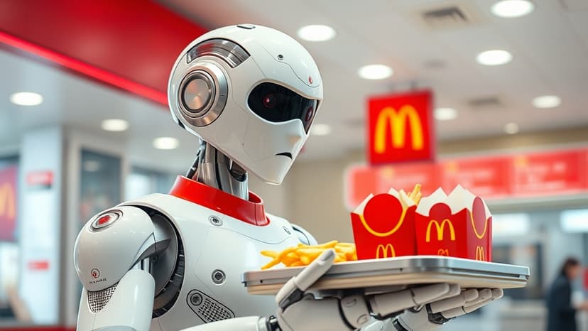 McDonald's Shanghai: Robots Serve Up Fun & Food!
