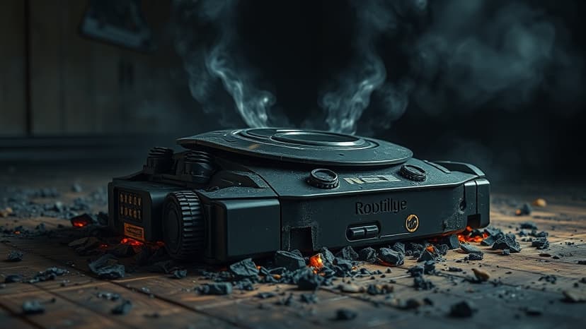 Robot Vacuum Explodes, Critically Injuring Man