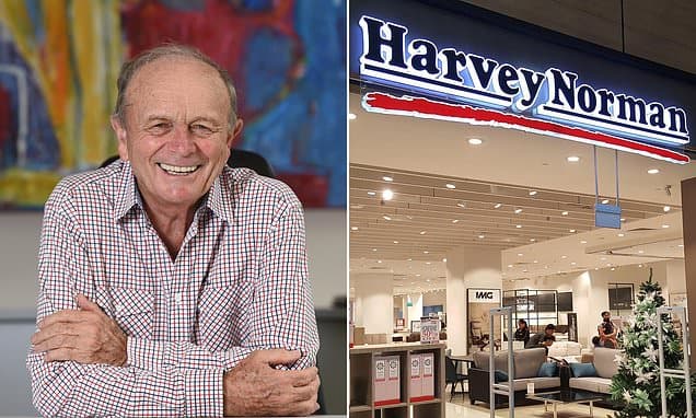 Gerry Harvey: Robots to Greet Shoppers Soon!