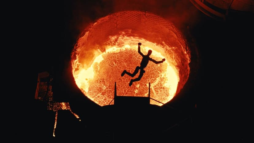 Robots Melted in Fiery Terminator 2 Style Send-off