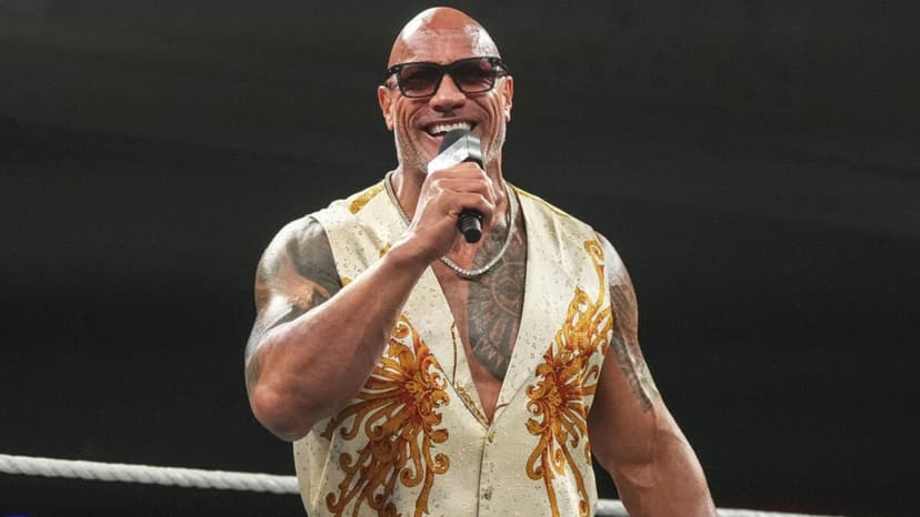 The Rock Crashes Kevin Hart's Roast: 'Daddy's Home!'