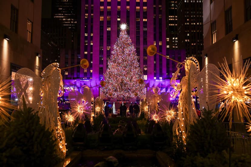 Rockefeller Tree Lights Up NYC Tonight!